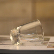 透明玻璃小白酒杯 心形杯 广告工艺杯 烈酒杯 子弹杯 30ML