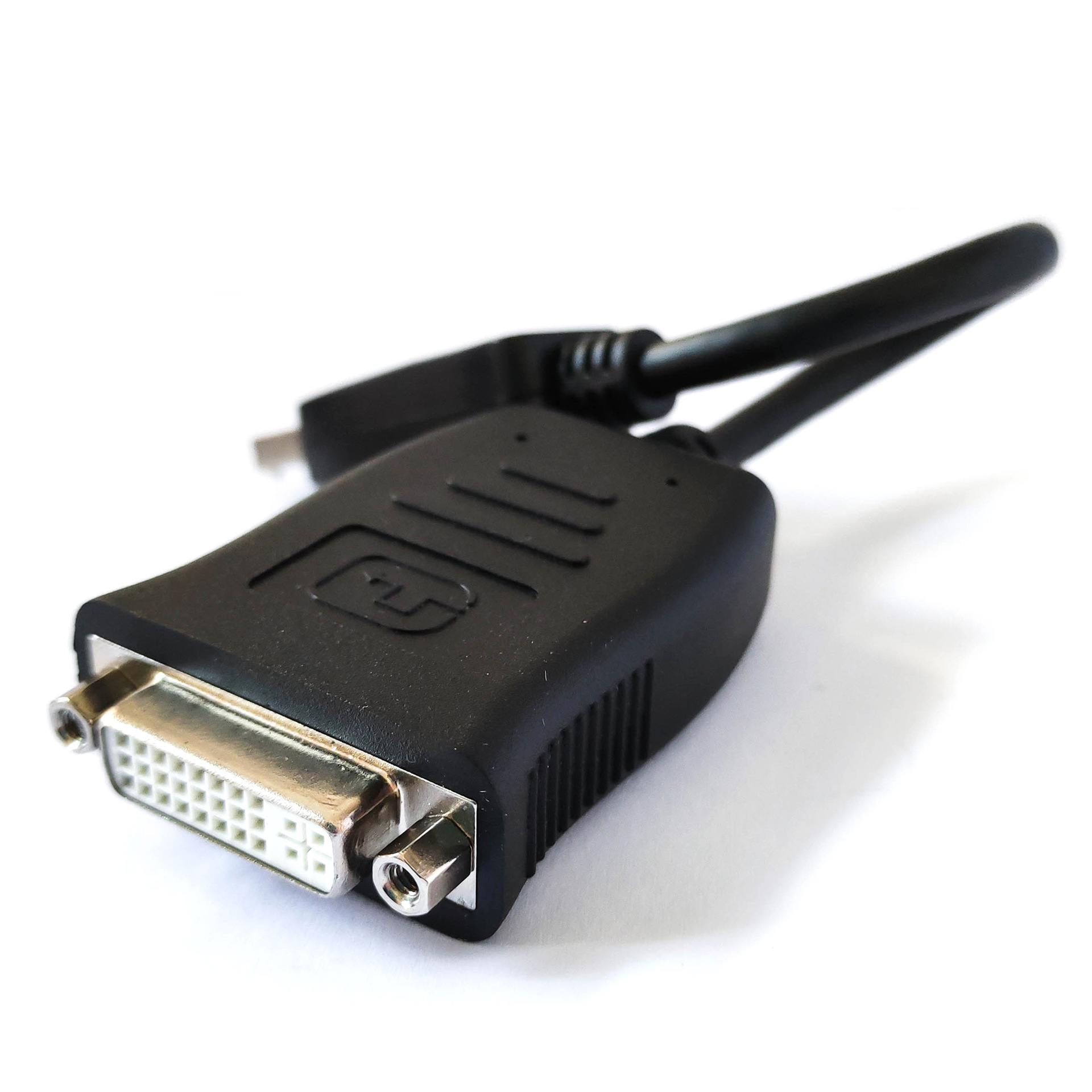 mini dp转dvi主动式mini dp转dvi 适用于苹果电脑转接显示