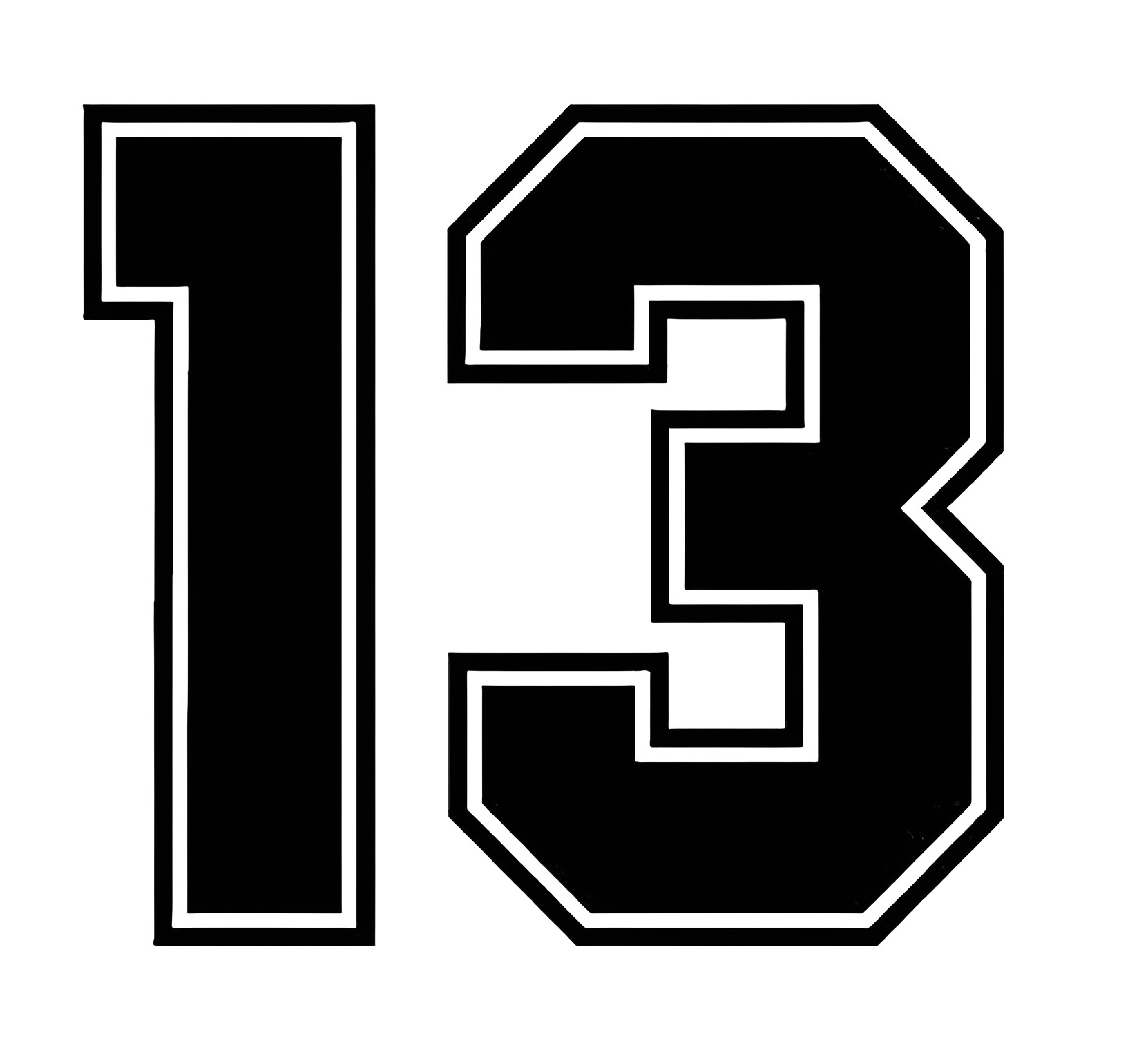 数字13贴纸车贴 外贸亚马逊车尾贴车窗玻璃动物贴纸 al2401-阿里巴巴