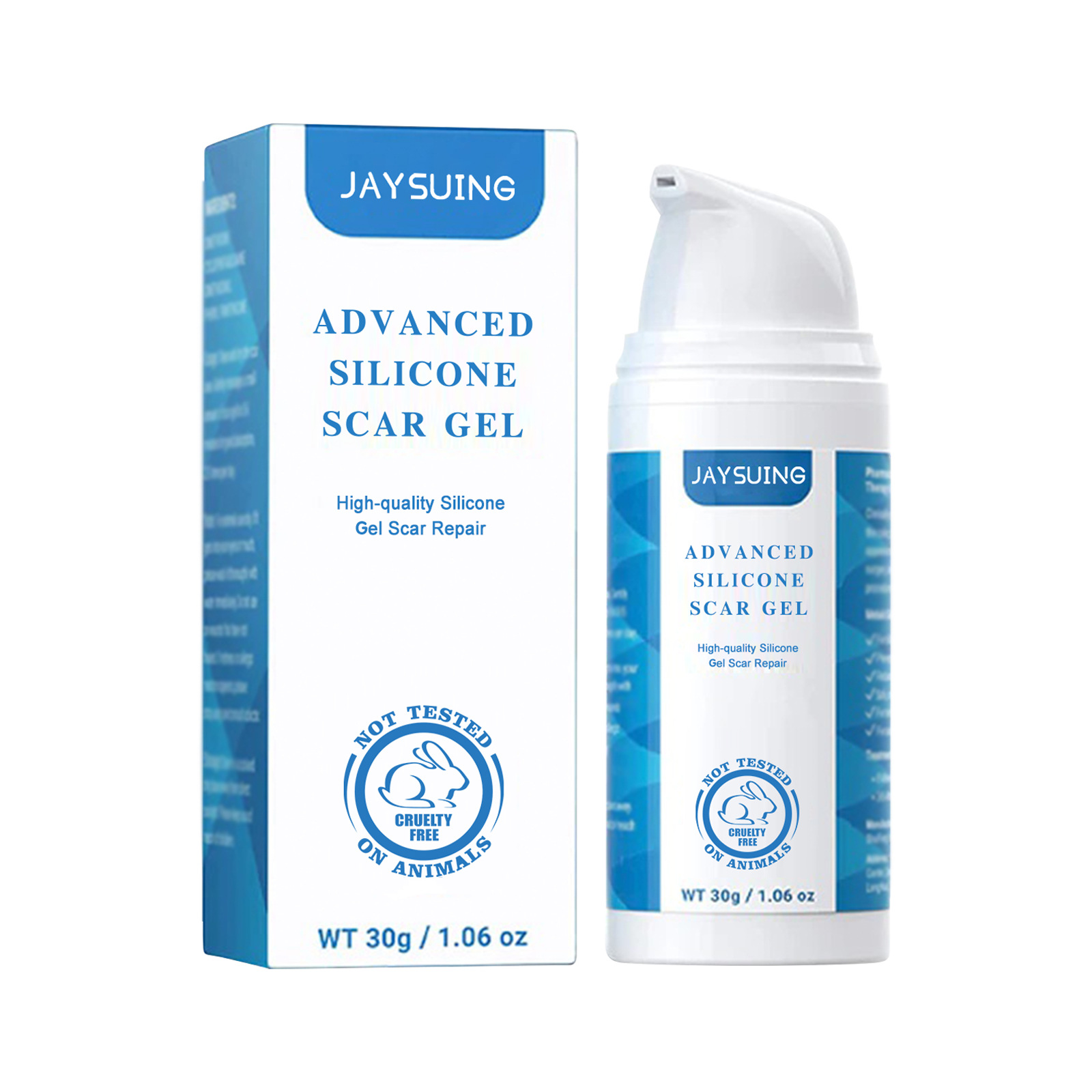 Jaysuing Scar Gel Fade Scar Pregnancy Surgery Scar Acne Marks Smooth Skin Care Gel