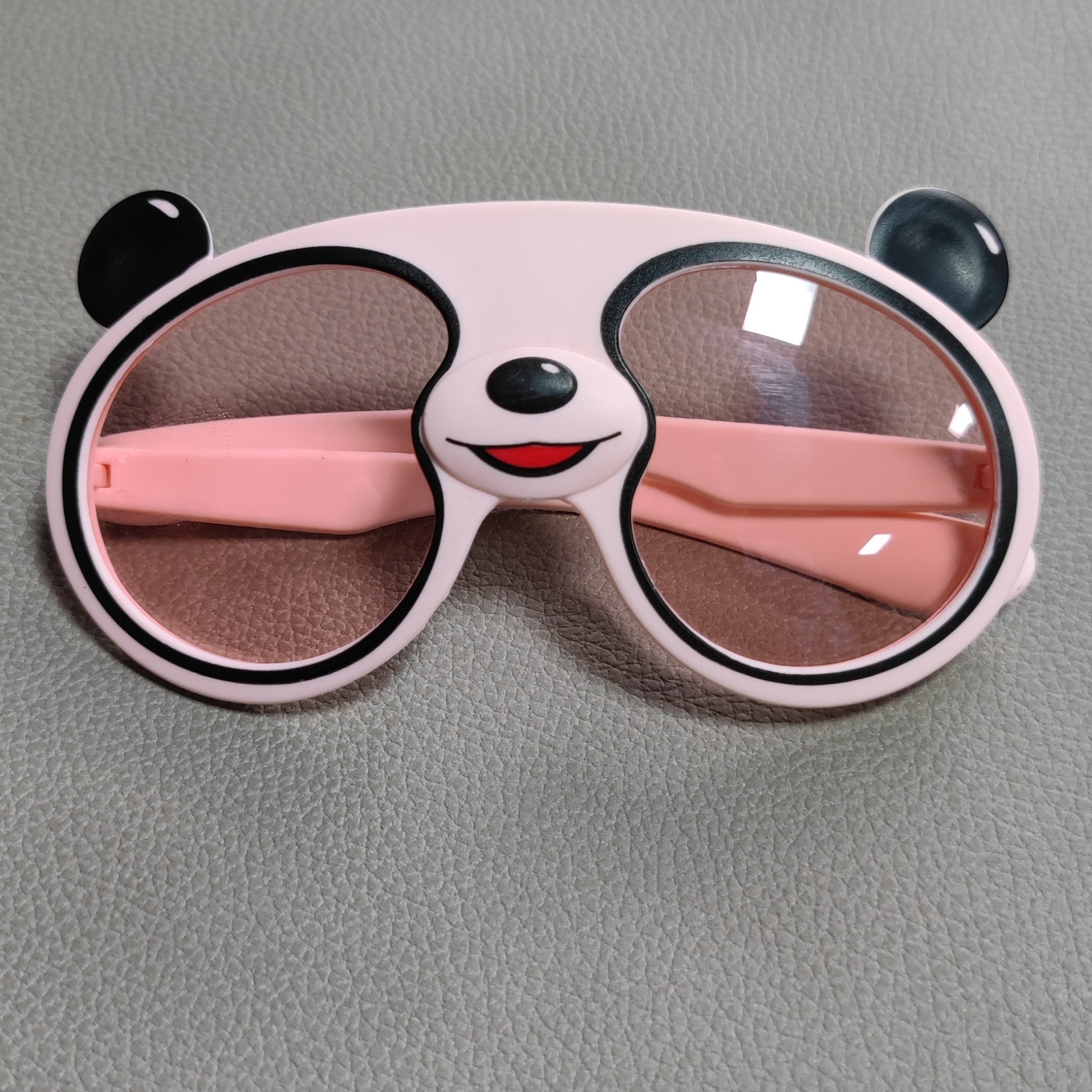 New Children's Panda Sunglasses Boys and Girls Cute Polarized Sunglasses Little Tiger Cartoon UV-Proof Sunglasses