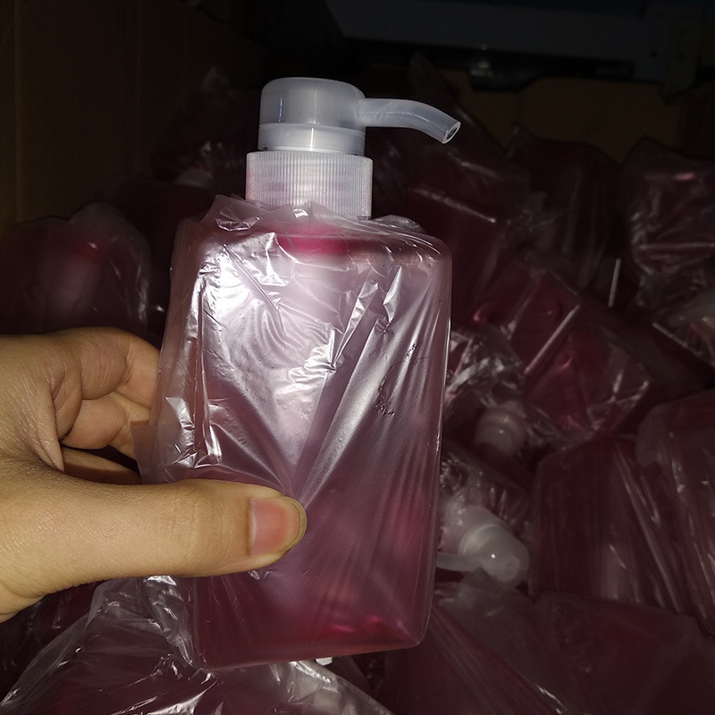 Transparent Sannitizer Replacement Bottle Lotion Pump Storage Bottle Push-down Foam Pump Bottle Hand Sanitizer Bottle Hotel