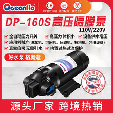DP-160S 110v/220V高压隔膜可乐机泵净水器高扬程喷雾洗车加压泵