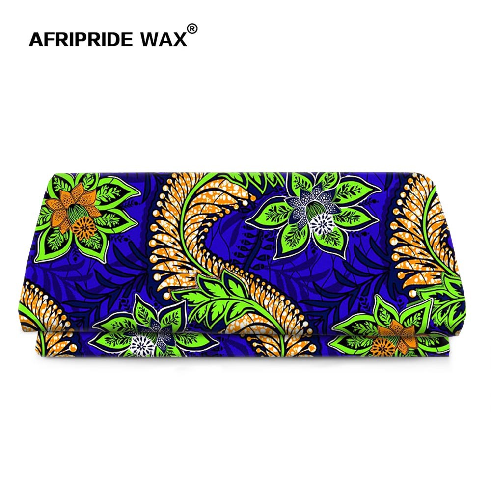 Foreign Trade Africa Ethnic Clothes Style Printing and Dyeing Real Cerecloth Cotton Printed Fabric Afripride Wax 620