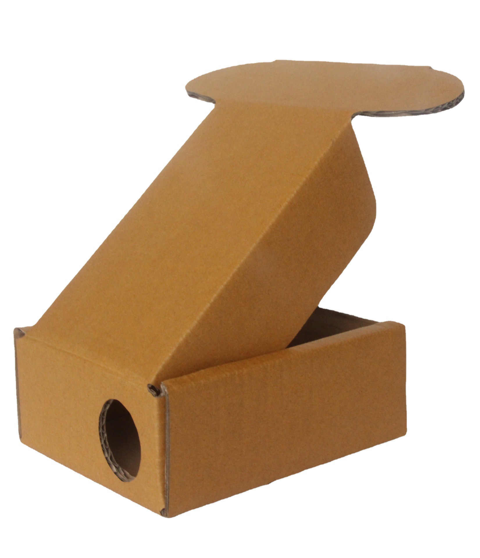 定制折叠机器配套机油纸盒液体纸盒容器玻璃包装固定异型结构纸盒