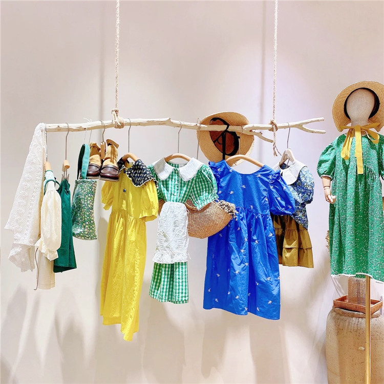 网红童装货源 政太家 马丘比丘 2023夏季韩版连衣裙品牌童装批发