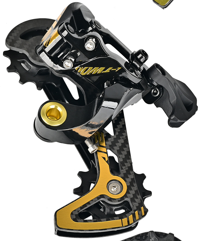 ltwoo蓝图山地自行车变速器a5 a7 at ax 9 10 11 12s指拨后拨长腿