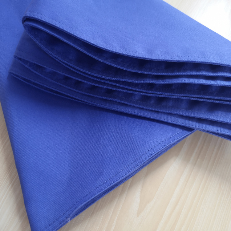 医院蓝色斜纹纱卡棉布手术巾 脸部洞巾 手术包巾孔巾消毒巾剖腹单