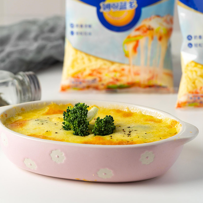 妙可蓝多芝士碎拉丝家用马苏里拉奶酪条片披萨起司官方旗舰店