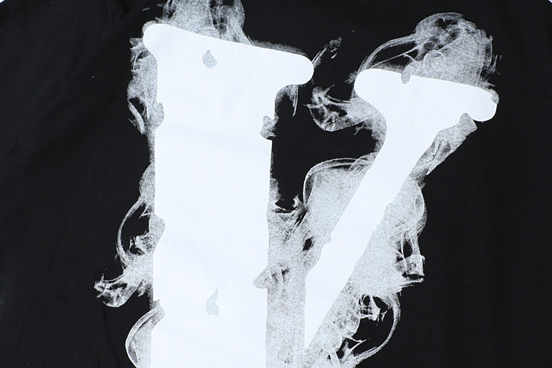 夏季新款短袖大v烟雾骷髅天使翅膀半袖男女款欧美潮牌跨境批发潮