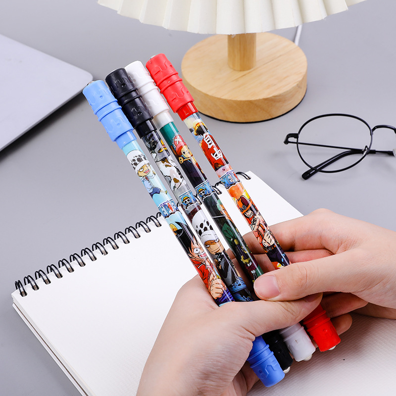 Spring Pen Beginner One Piece Pen Decompression Pen Primary and Secondary School Students Competition Twist Pen Can Write Douyin Online Influencer