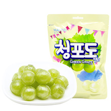 韩国尽快食品海太青葡萄硬糖155g/袋水果味糖果小零食婚庆喜糖