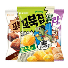韩国进口 好丽友乌龟酥玉米汤香草巧克力味浪里个浪薯片