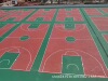 Manufactor wholesale plastic cement runway Material Science School Basketball Court Playground PU Site Silicon PU Site construction