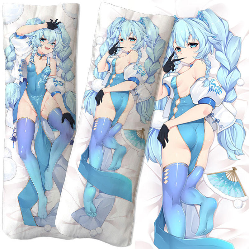 少女前线动漫周边印花抱枕二次元卡通双人靠枕动漫宅男夹腿抱枕套