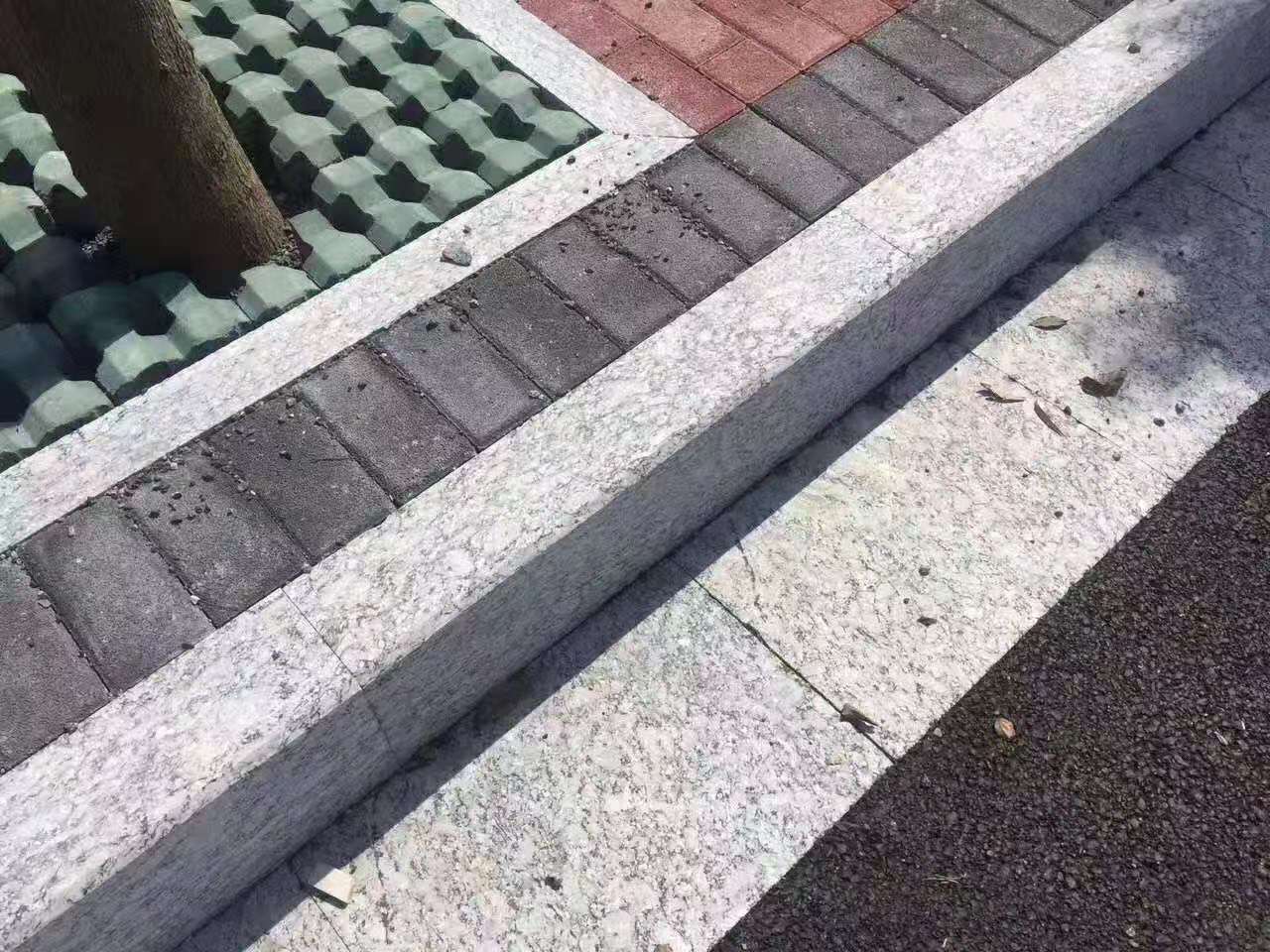 花岗岩石材大理石海浪花石路沿石庭院石公园步行街防滑耐磨地砖