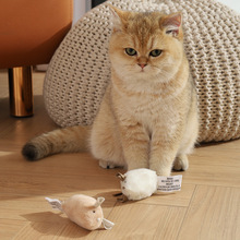 猫玩具自嗨解闷电动小老鼠发声小猫咪幼猫用品逗猫棒