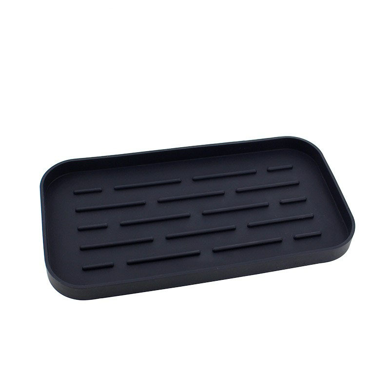 Silicone Drain Holder Water Draining Pad Cross-Border Hot Products Kitchen Bathroom Storage Rack Non-Slip Water Control Soap Mat