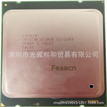 intel xeon e5-2690 sr0l0 2.90g lga2011 135w 8核16线程
