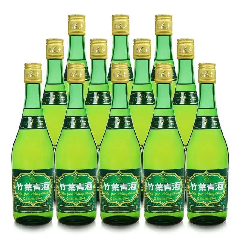 竹叶青酒38度玻竹股份正宗原厂酒水批发整箱475ml*12瓶瓶装-阿里巴巴