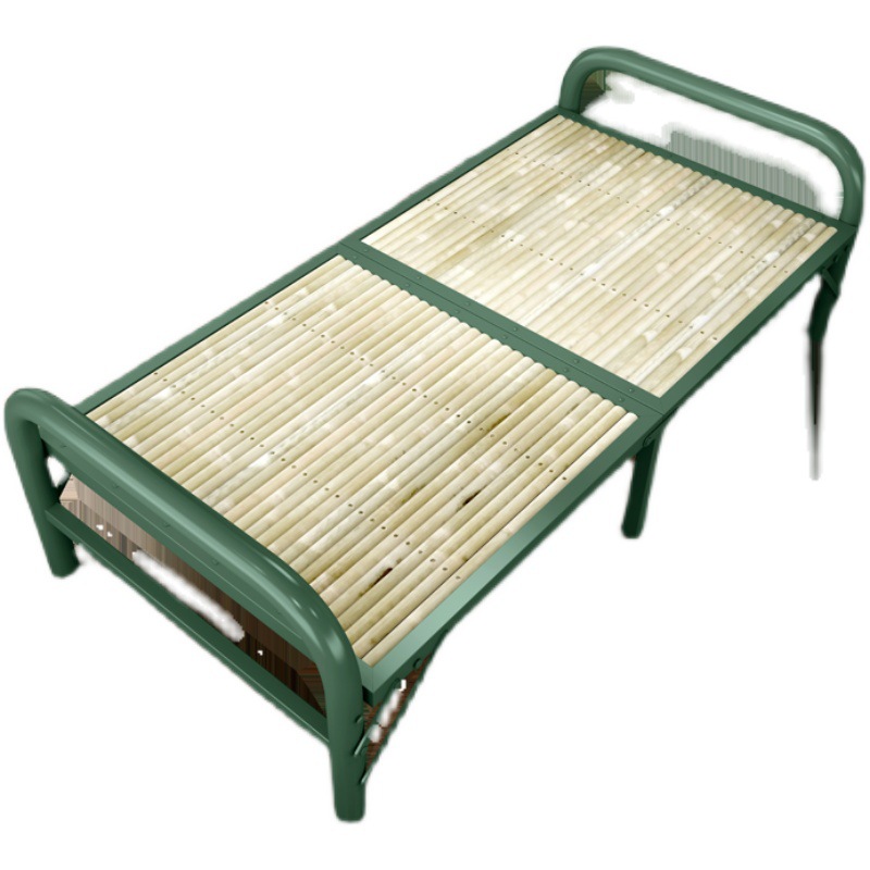 批发折叠床单人床办公室午睡简易双人出租房便携1.2米家用午休硬