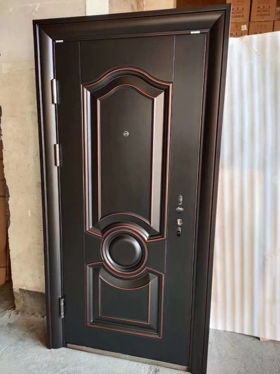 厂家直销防盗门安全门仿真铜门国标甲级公寓进户门单门子母门现货