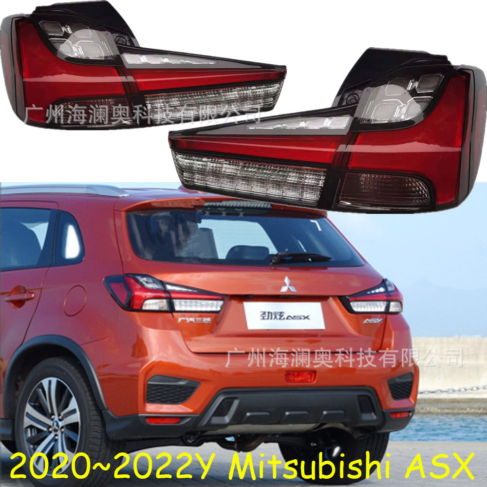 适用于三菱ASX劲炫尾灯LED刹车灯后杠灯雾灯2020~2022款