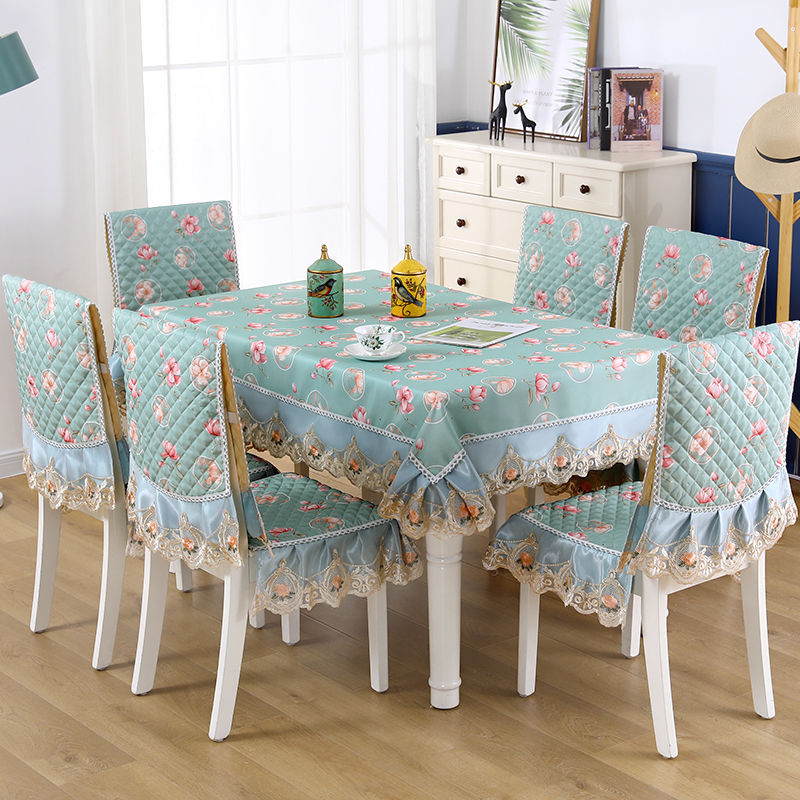 特价餐椅垫套装简约现代餐桌布椅套椅垫套装椅子套罩凳子套家用