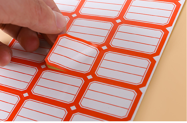 不干胶标签贴纸标贴价格标签手写超市价签办公用品口取纸一张24贴