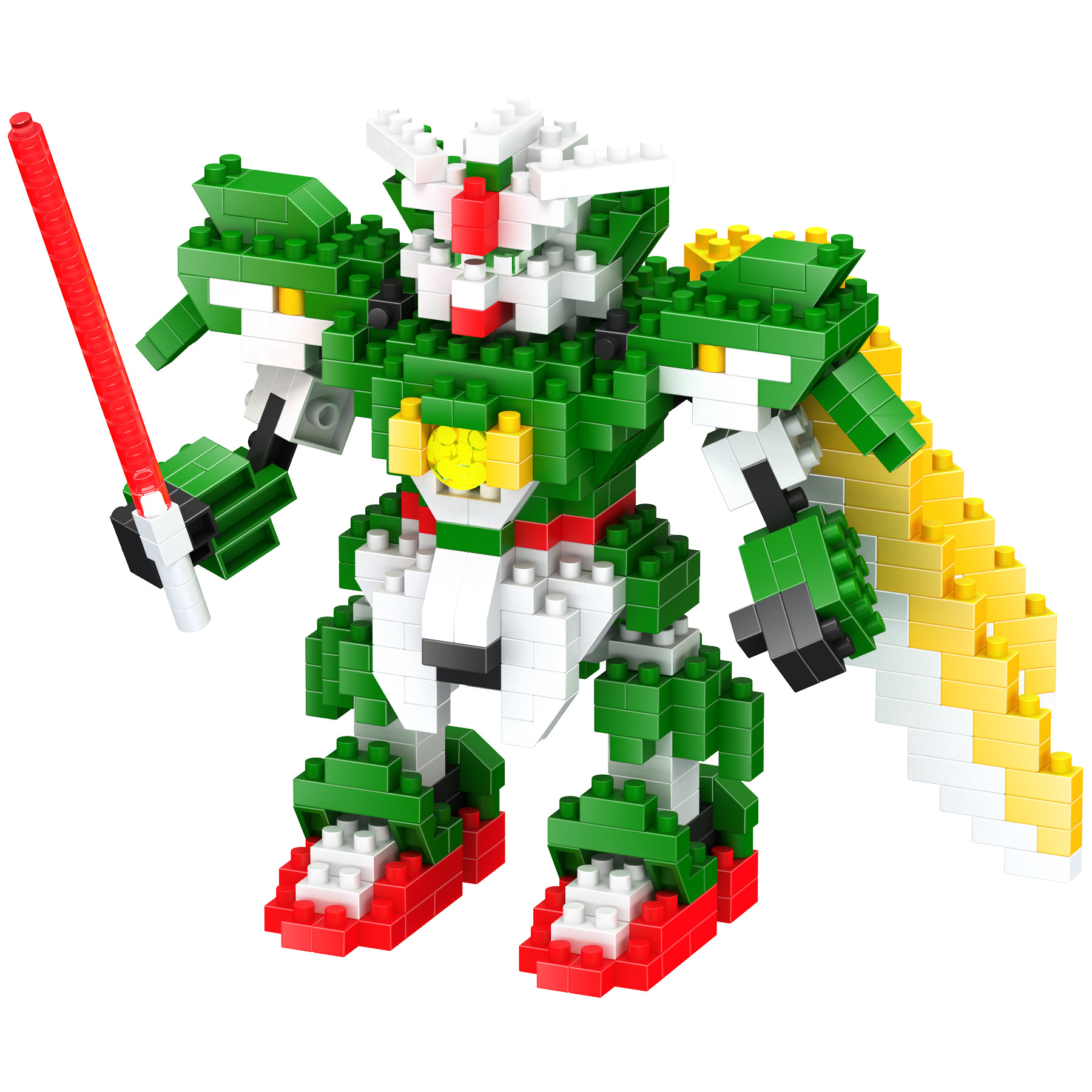 lbyu/乐柏裕益智diy微型钻石小颗粒积木机器高达机械战士淘宝热卖