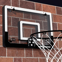 静音球免打孔3-7号篮球投篮框儿童室内壁挂式家用可扣小筐架玩墨