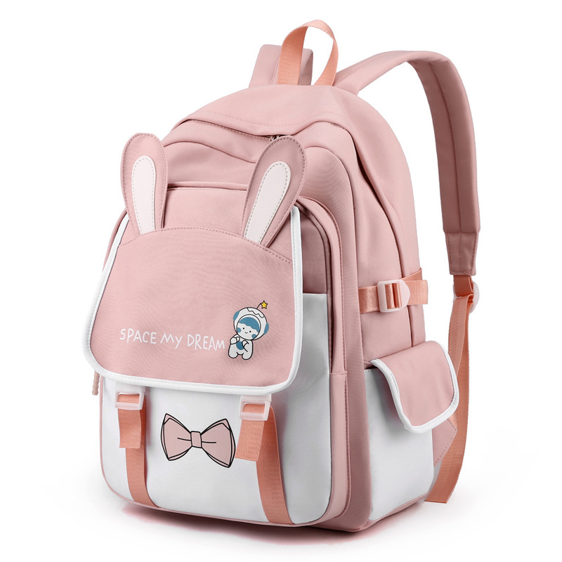 Schoolbag Primary School Student Japanese Ins Sweet Junior Backpack Girl Cartoon Cute Large Capacity Backpack Wholesale