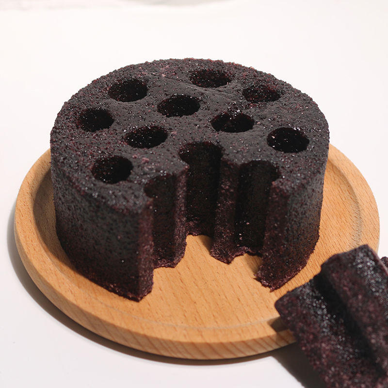 煤球蛋糕网红煤球糕早餐糯米糕玉米糕创意蜂窝煤糕点粗粮一件代发