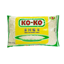 koko泰国糯米2kg进口长粒香糯米口口芒果糯米饭甜酒酿包粽子专用