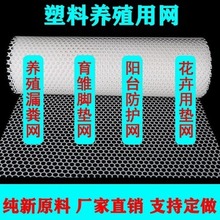 现货塑料平网阳台安全防护网养鸡网育雏网漏粪网塑料网养殖隔离网