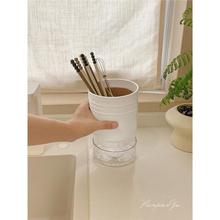分体式厨房落地筷子笼家用沥水收纳盒高颜值厨房筷勺刀叉置物架