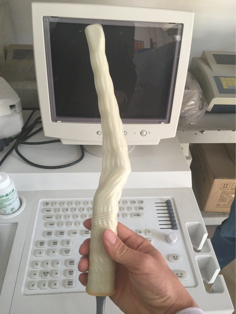 厂家销售橡胶b超探头隔离护套 超声探头保护套 保护套