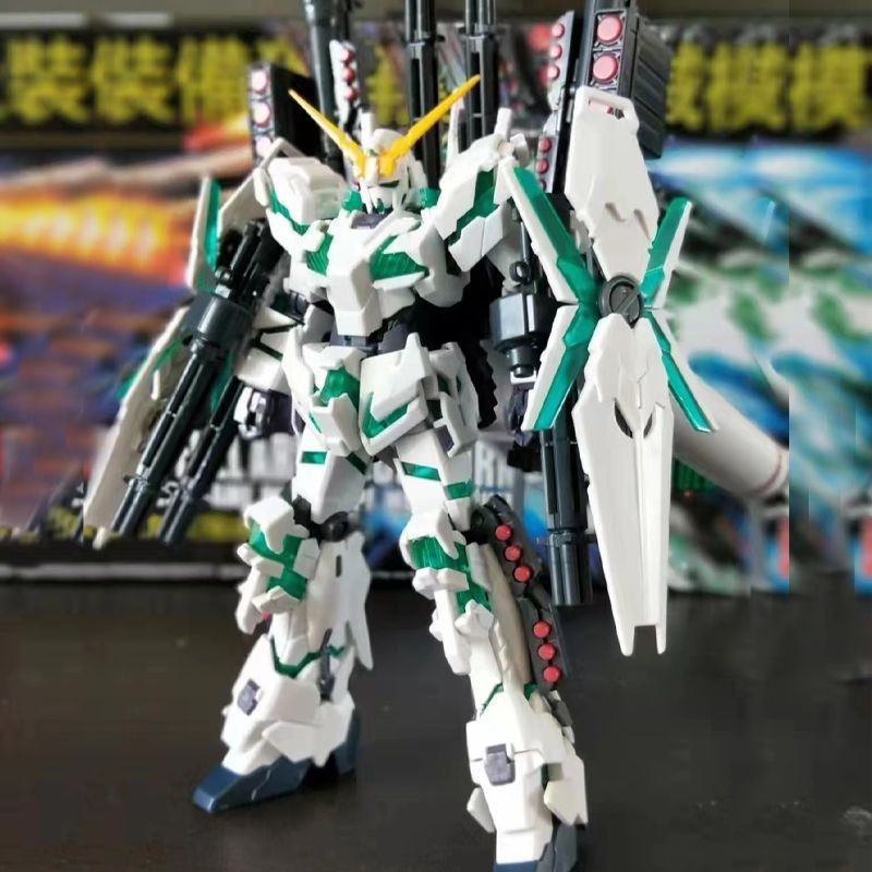 国产高达模型178hg 1/144 全装备独角兽毁灭模式拼装模型手办玩具