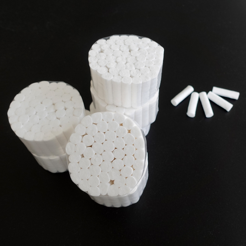 工厂直销 一次性牙科耗材 牙科棉卷 高吸水性牙科棉 棉条 多尺寸