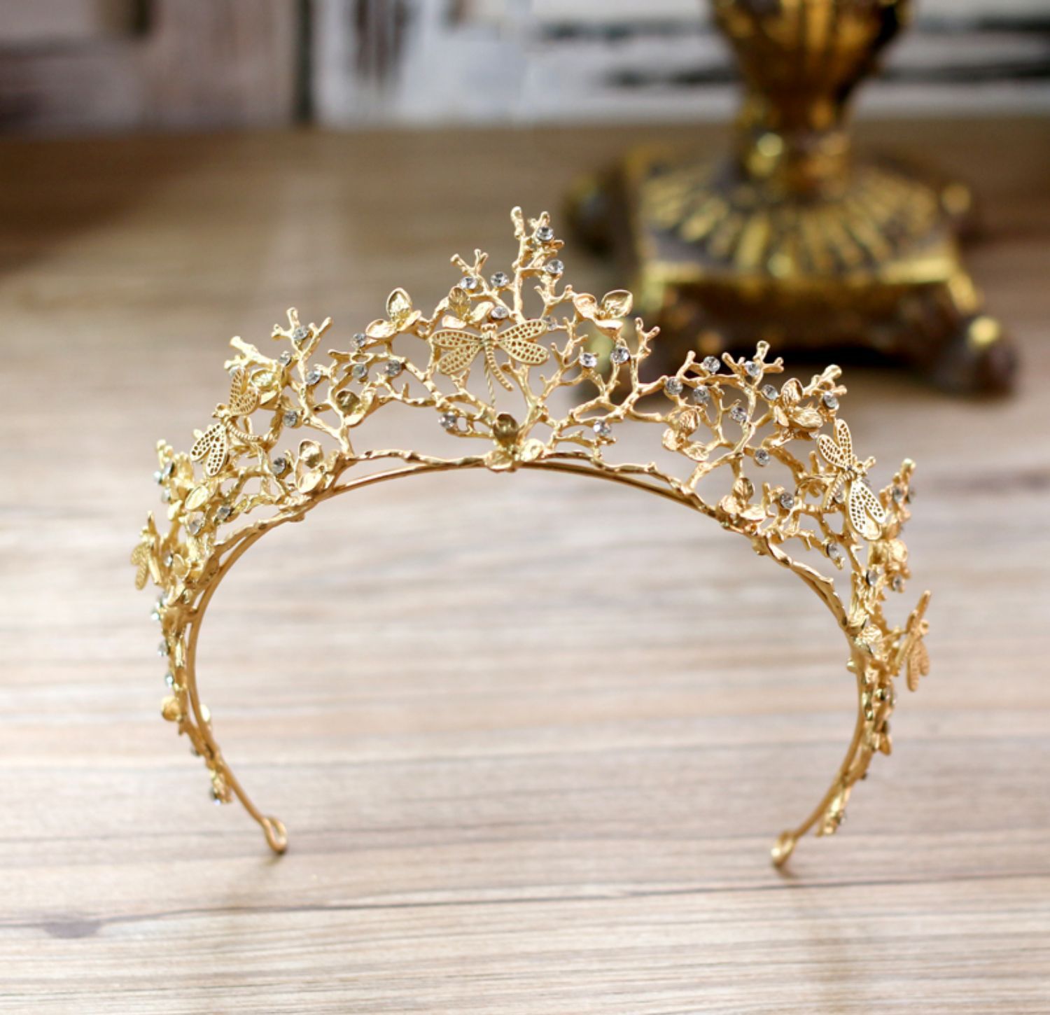 女十八岁生日头冠成年礼王冠网仙大气公主结婚婚纱新娘头饰