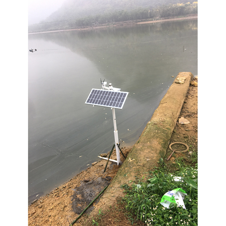 4g无线太阳能监控摄像机野外河道水库水位实时监测预警系统