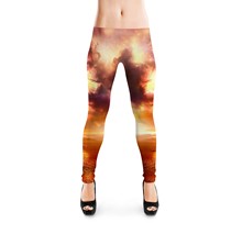 新款女士瑜伽裤 欧美风格性感翘臀修身打底长裤 3D户外健身运动裤