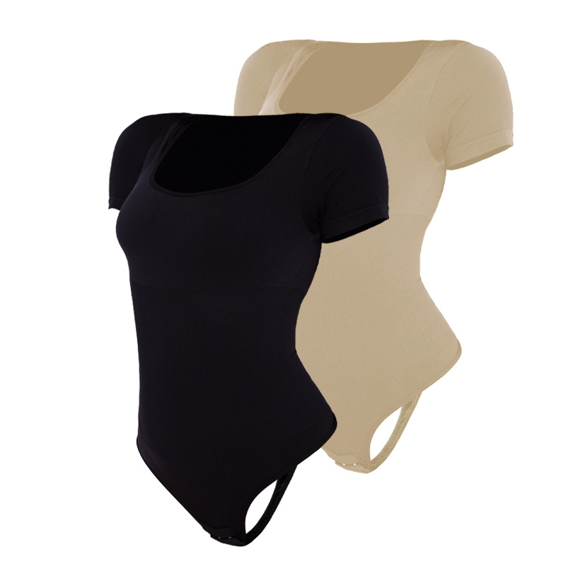 跨境亚马逊女式丁字裤连体塑身衣紧身塑形性感欧美连体衣夏款