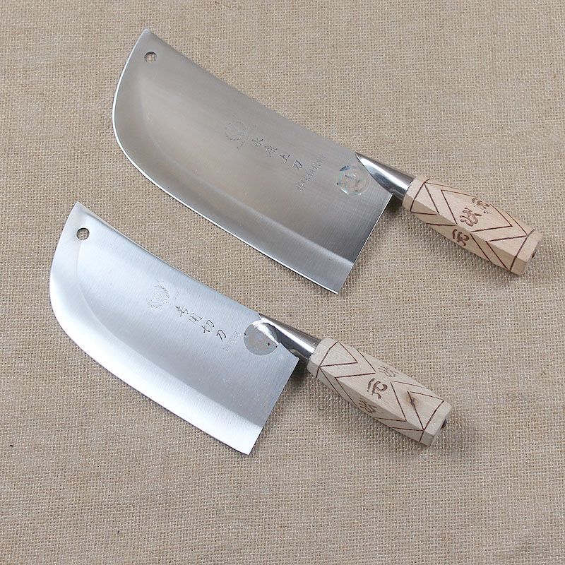 传统免磨超薄切片刀切肉切菜刀街头菜刀轻巧锋利家用薄刀小菜刀