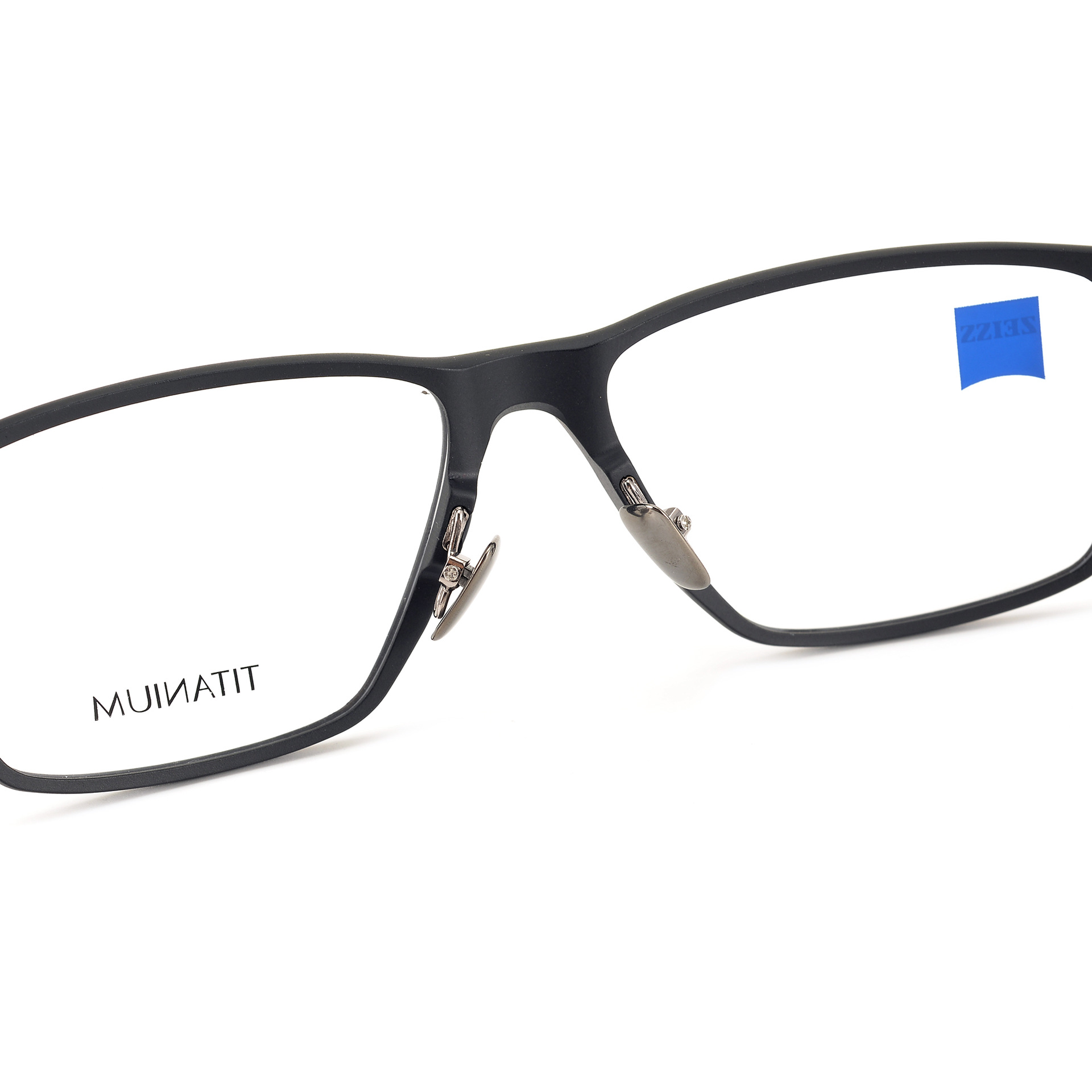 蔡司近视眼镜框男zs75005超轻商务新款纯钛眼镜架