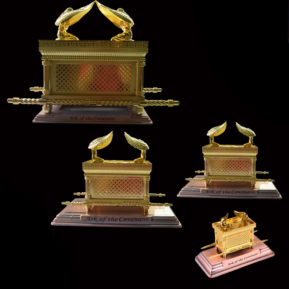 新产品合金约柜工艺品礼品家居古典摆件金灯台