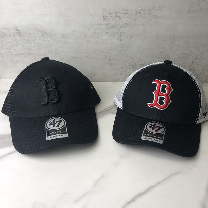 47brand经典球队棒球帽mlb帽子女批发夏季帽户外遮阳防晒网眼鸭舌