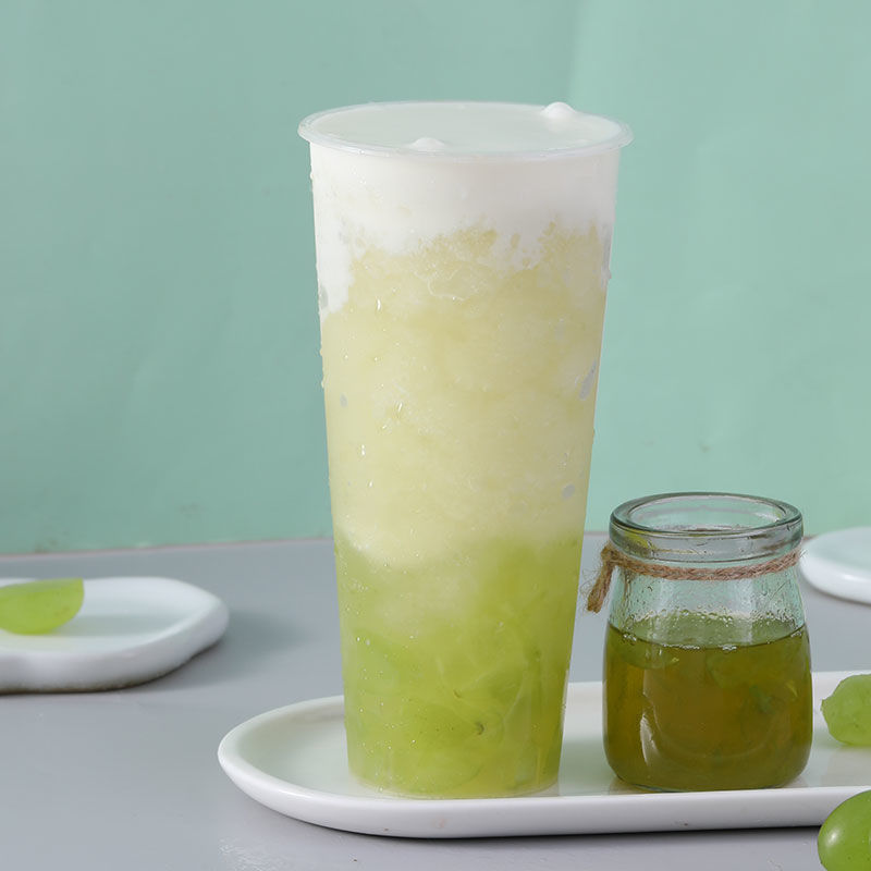 盾皇商用青提果酱青葡萄果肉茶酱冲饮果茶奶茶店专用原材料1.3kg