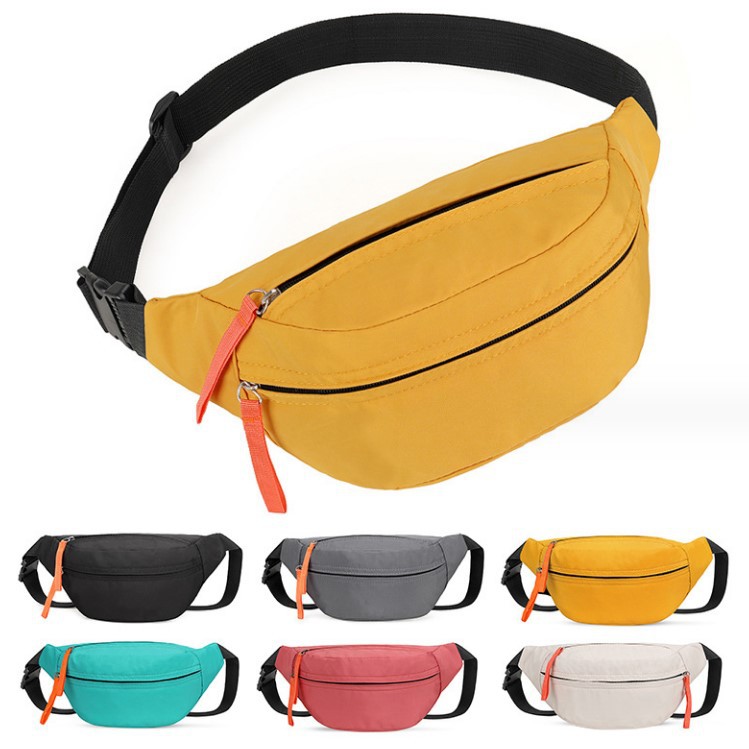 men‘s and women‘s waist bag trendy chest bag japanese one shoulder crossbody bag outdoor leisure sports mobile phone bag cross-border waist bag