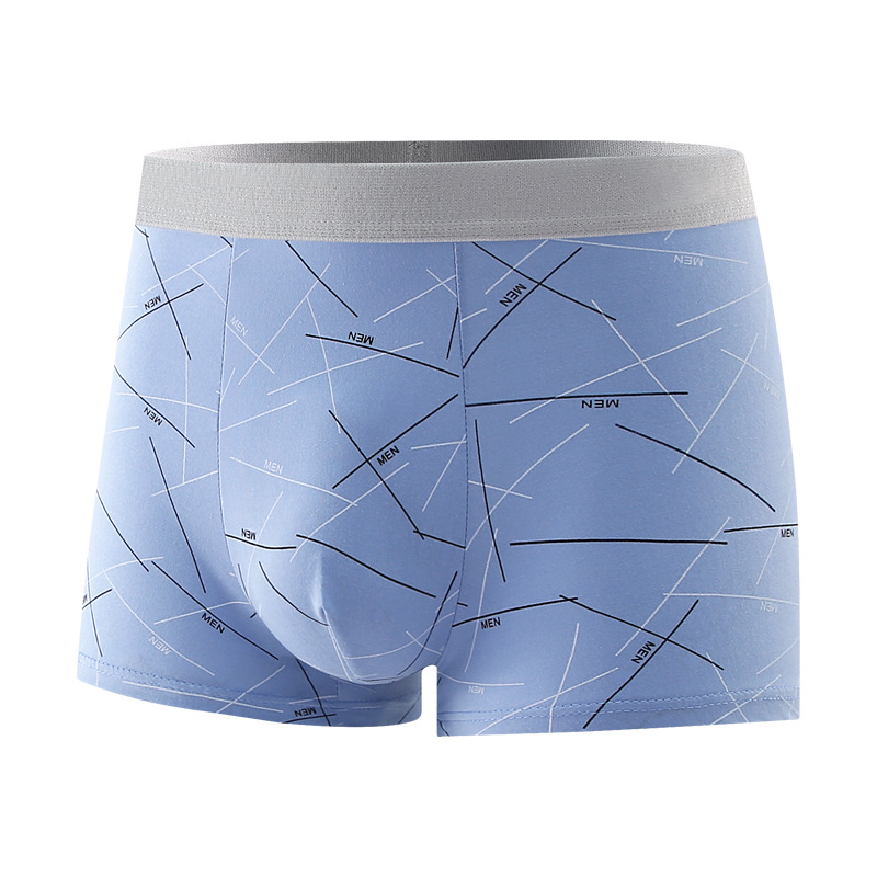 [New Product Best-Selling] Men's Underwear Men's Boxers Youth Mid-Rise Boxers Boys Large Size Shorts Underpants